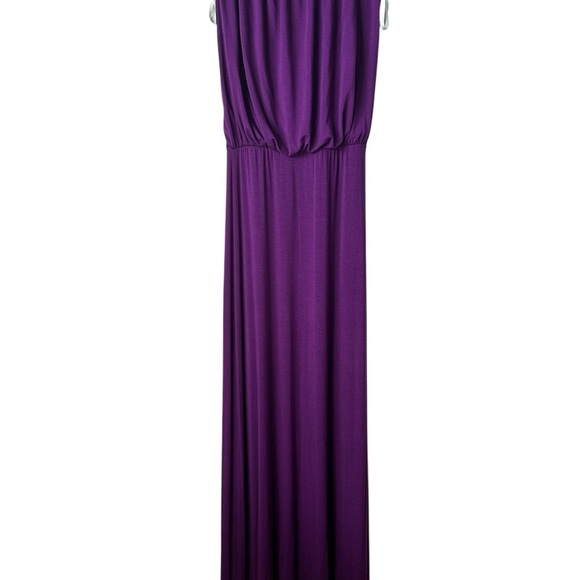 GO COUTURE Purple Tube Top Maxi Casual Summer Dress Medium BNWT - Picture 4 of 7
